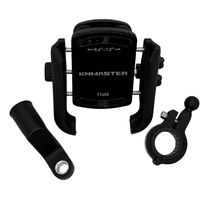 KNMASTER TT-400 Titreşim Önleyicili Motosiklet Telefon Tutucu