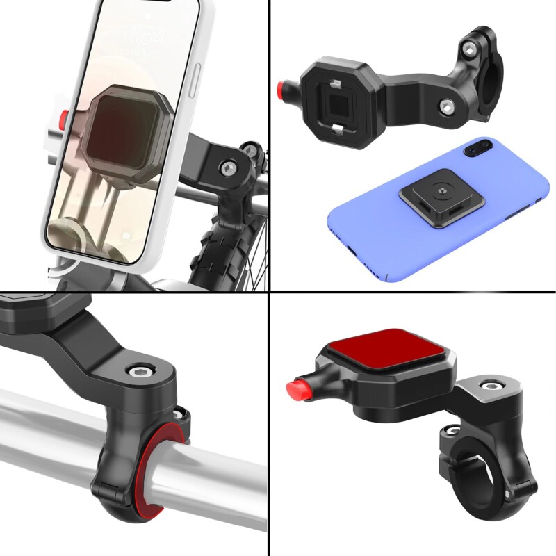 Knmaster TT-710 Tüm Motosikletlere Uyumlu Telefon Tutucu