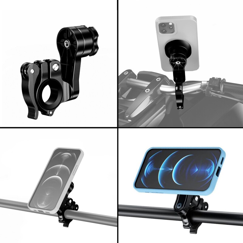 Knmaster TT-720 Tüm Motosikletlere Uyumlu Telefon Tutucu