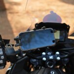 KNMASTER TT-860WU Kablosuz Şarjlı Tüm Motosikletlere Uyumlu Telefon Tutucu