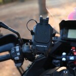 KNMASTER TT-860WU Kablosuz Şarjlı Tüm Motosikletlere Uyumlu Telefon Tutucu