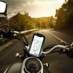 Knmaster TT-900 Titreşim Engelleyici Tüm Motosikletlere Uygun Telefon Tutucu