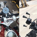 Knmaster X Serisi Motosiklet Bisiklet Telefon Tutucu – Ayna ve Gidon Bağlantılı – Metal Alaşım