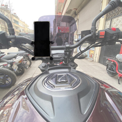 Motosiklet Bisiklet Telefon Tutucu – Gidon Bağlantılı