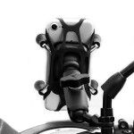 Motowolf Ayna Bağlantılı Motosiklet Bisiklet Telefon Tutucu