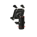 Motowolf Ayna Bağlantılı Motosiklet Bisiklet Telefon Tutucu