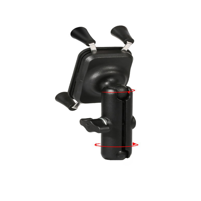 Motowolf Ayna Bağlantılı Motosiklet Bisiklet Telefon Tutucu