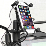 Motowolf Ayna Bağlantılı Wireless Şarjlı Telefon Tutucu