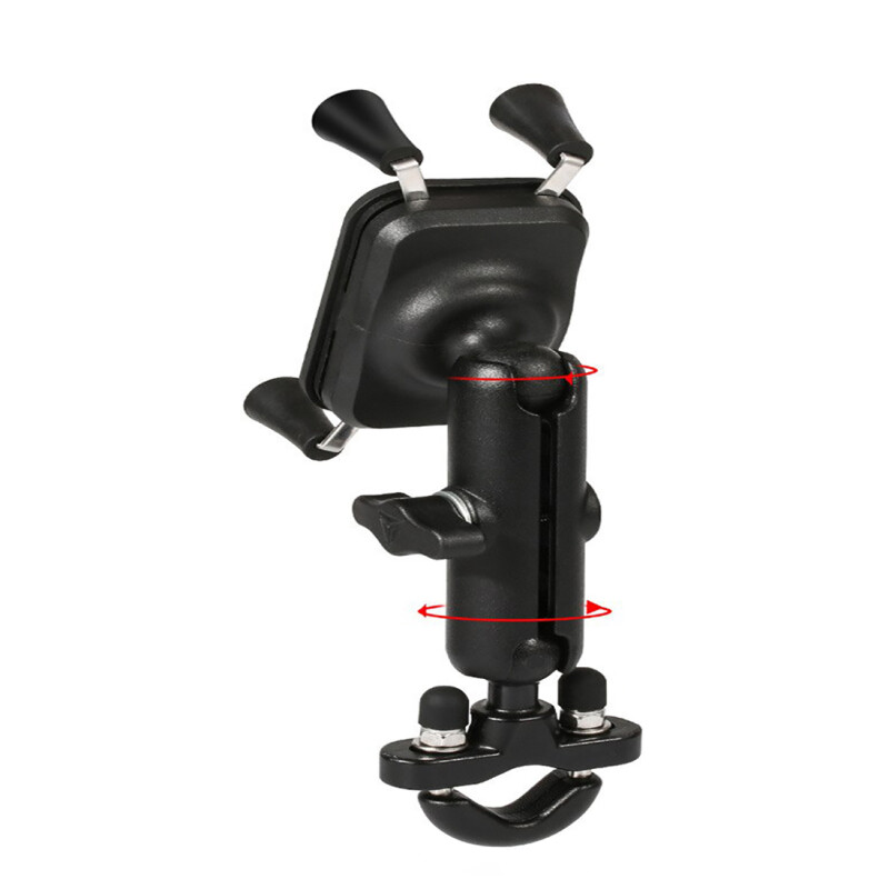 Motowolf Gidon Bağlantılı Motosiklet Bisiklet Telefon Tutucu