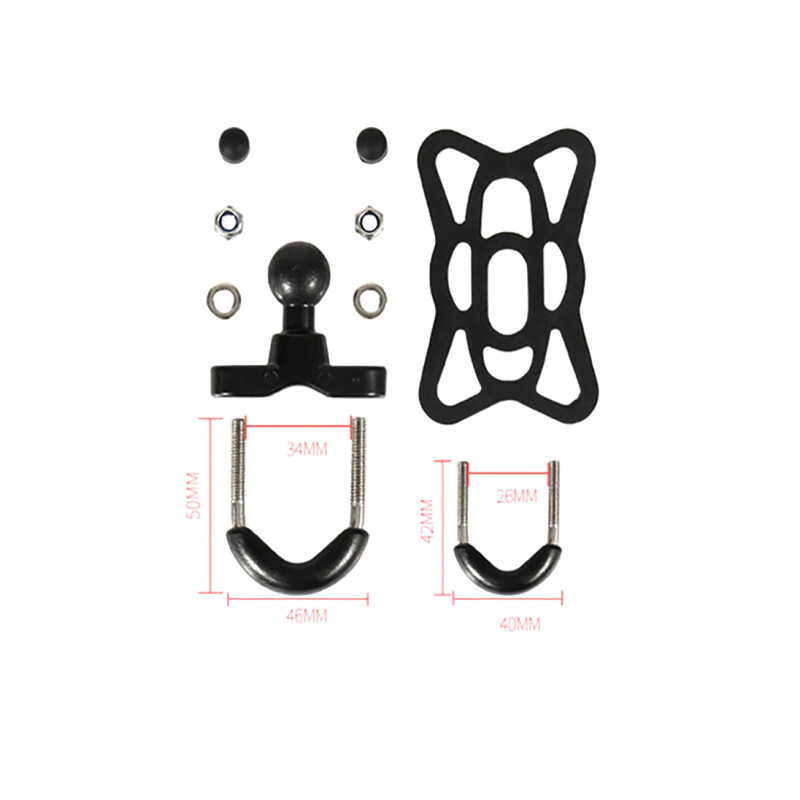 Motowolf Gidon Bağlantılı Wireless Şarjlı Telefon Tutucu