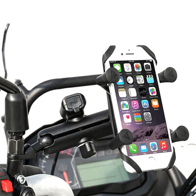 Motowolf Usb Şarj Soketli Ayna Bağlantılı Telefon Tutucu