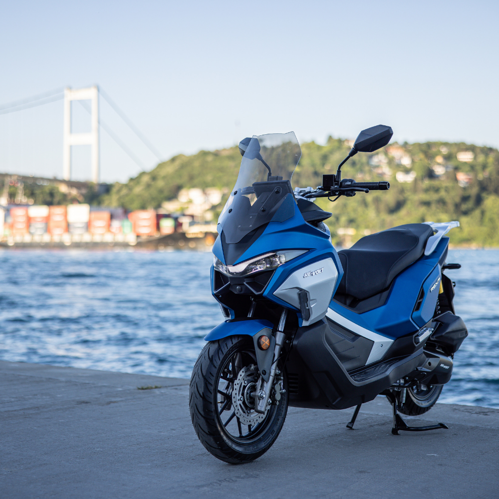 RSX7 Benzinli Motosiklet Lacivert